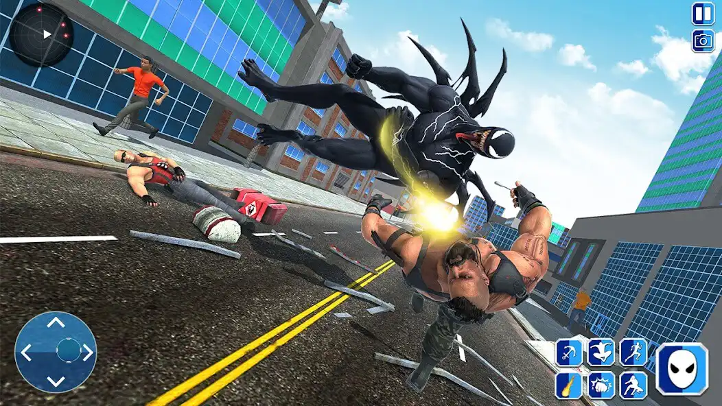 Play Black Spider Super hero Games as an online game Black Spider Super hero Games with UptoPlay
