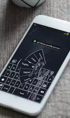 Play Black style Keyboard Skin
