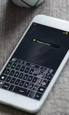 Play Black style Keyboard Skin