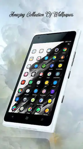 Play Black Theme and Launcher as an online game Black Theme and Launcher with UptoPlay