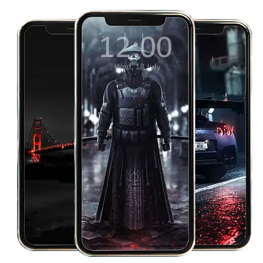 Free play online Black Wallpaper full HD APK