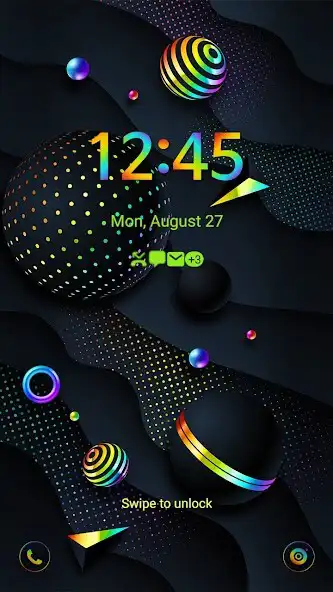 Play Black Wave Ball - Wallpaper as an online game Black Wave Ball - Wallpaper with UptoPlay