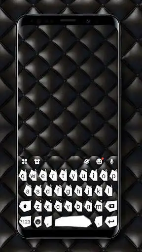 Play Black White Message Keyboard Theme  and enjoy Black White Message Keyboard Theme with UptoPlay