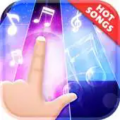 Free play online Black White Piano Tiles - US UK Lovely Music APK