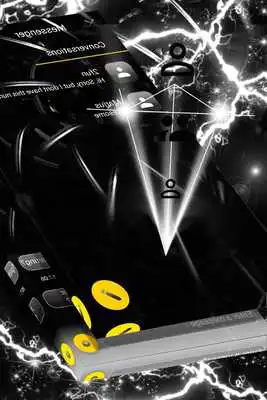 Play Black Wires SMS Theme