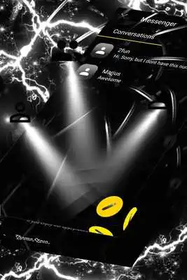 Play Black Wires SMS Theme