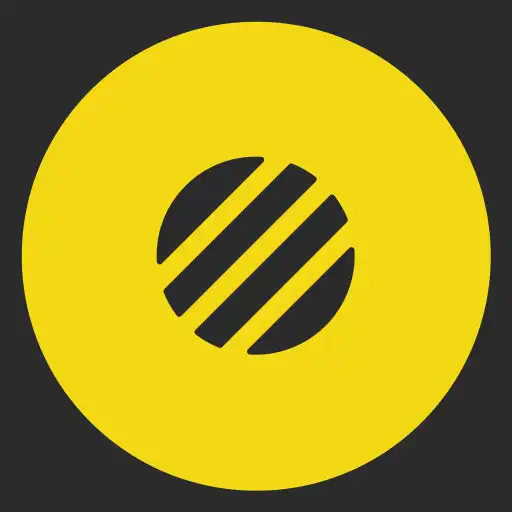 Play Black  Yellow - A Flatcon Icon Pack APK
