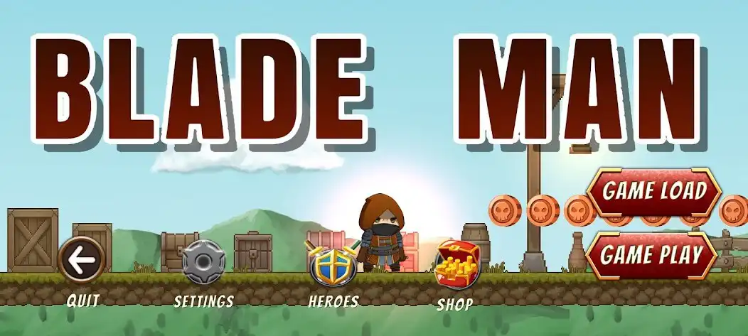 Play Blade Man : Adventure Game  and enjoy Blade Man : Adventure Game with UptoPlay