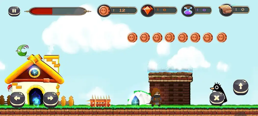 Play Blade Man : Adventure Game as an online game Blade Man : Adventure Game with UptoPlay