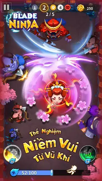Play Blade ninja - Mini Action RPG as an online game Blade ninja - Mini Action RPG with UptoPlay