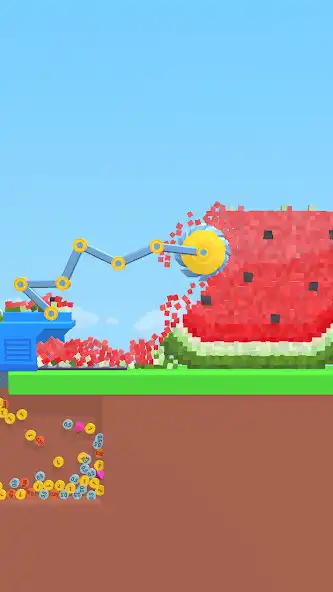 Play Blade Splitter: Bucket Smasher as an online game Blade Splitter: Bucket Smasher with UptoPlay