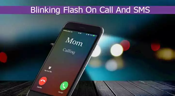 Play Blanking Flash On Call  SMS