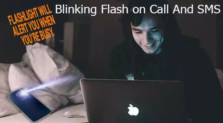 Play Blanking Flash On Call  SMS