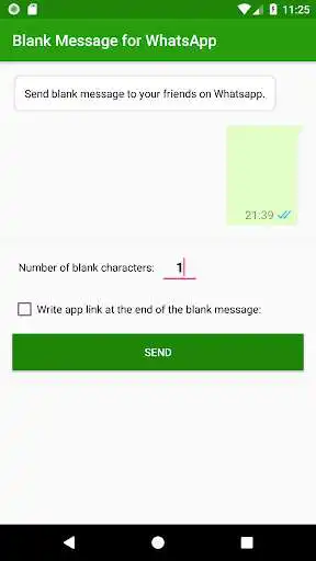 Play Blank Message for WhatsApp: WhatsBlank  and enjoy Blank Message for WhatsApp: WhatsBlank with UptoPlay