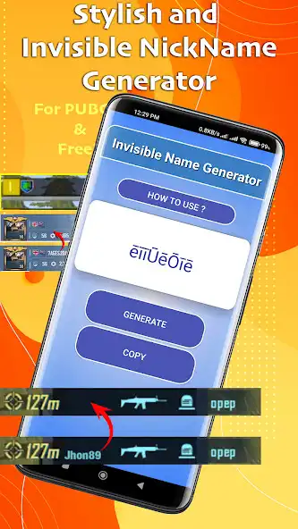 Play Blank nickname Generator ff  and enjoy Blank nickname Generator ff with UptoPlay