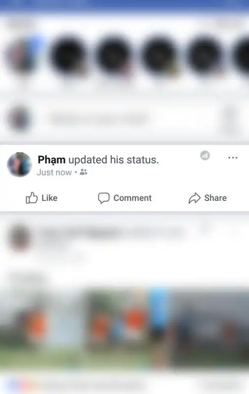 Play Blank Status for Facebook