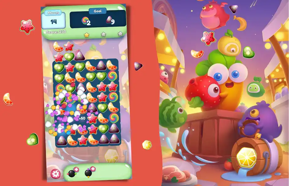 Play Blast Colorful Candies! as an online game Blast Colorful Candies! with UptoPlay