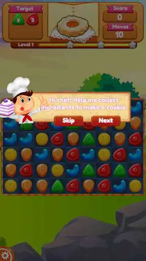 Play Blast Cookie Boom as an online game Blast Cookie Boom with UptoPlay