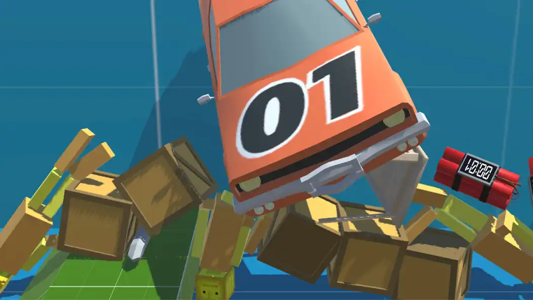 Play Blasting Ragdoll 3D as an online game Blasting Ragdoll 3D with UptoPlay
