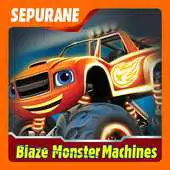 Free play online Blaze Light Truck Monster Machine Games APK