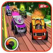 Free play online Blaze Monsters Race Car : City Adventure APK