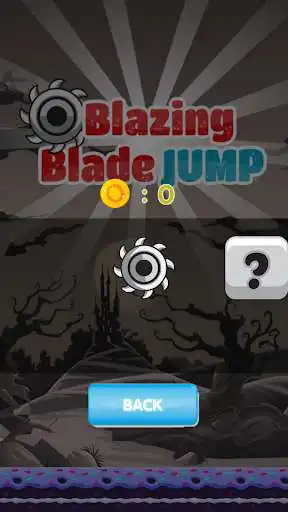 Play Blazing Blade Jump as an online game Blazing Blade Jump with UptoPlay
