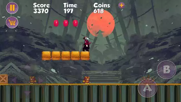 Play Blazing Samurai Fight