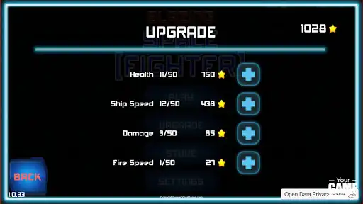 Play Blazing Space Fighter as an online game Blazing Space Fighter with UptoPlay