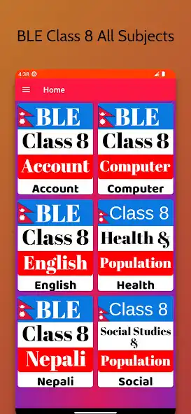 Play BLE Class 8 All Notes Offline  and enjoy BLE Class 8 All Notes Offline with UptoPlay