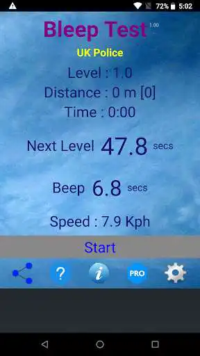 Play Bleep Test - UK Police  and enjoy Bleep Test - UK Police with UptoPlay