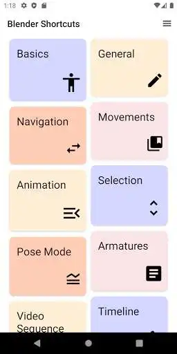 Play Blender Shortcuts  and enjoy Blender Shortcuts with UptoPlay
