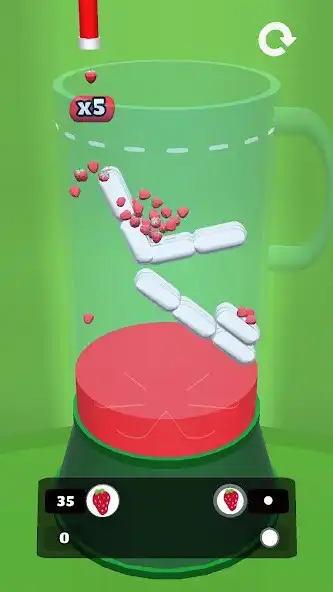 Play Blend Fruits as an online game Blend Fruits with UptoPlay