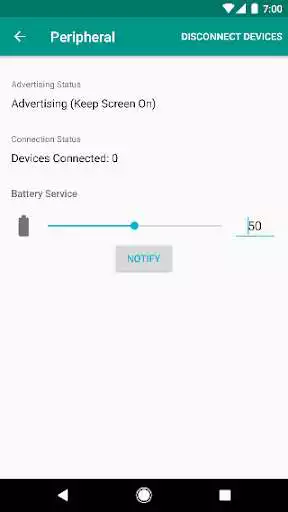 Play Ble Peripheral Simulator