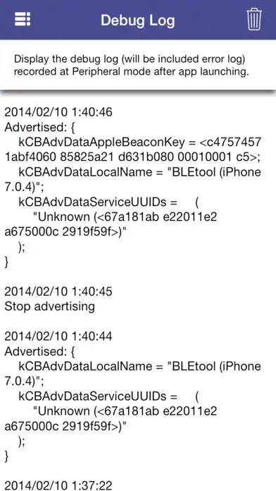 Play BLE Scan as an online game BLE Scan with UptoPlay