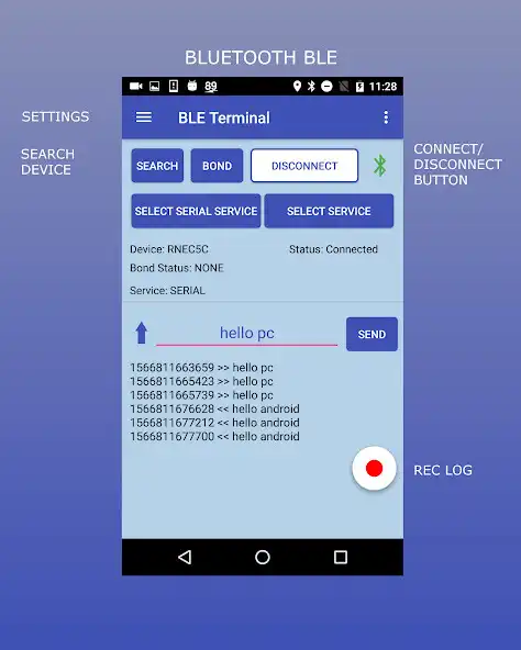 Play BLE Terminal PRO  and enjoy BLE Terminal PRO with UptoPlay