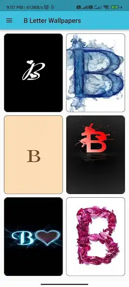 Play B Letters Wallpapers  and enjoy B Letters Wallpapers with UptoPlay