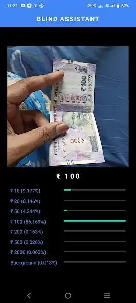 Play Blind Assist Currency Detector as an online game Blind Assist Currency Detector with UptoPlay