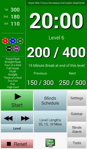 Play Blinds Are Up! Poker Timer free Play Blinds Are Up! Poker Timer free