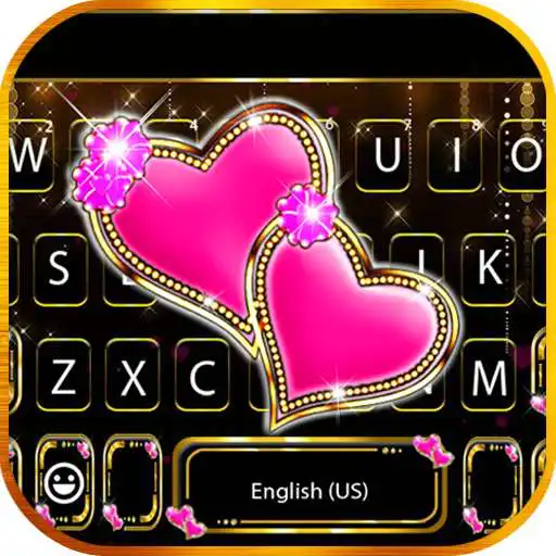 Play Bling Pink Hearts Keyboard Theme APK Play Bling Pink Hearts Keyboard Theme APK