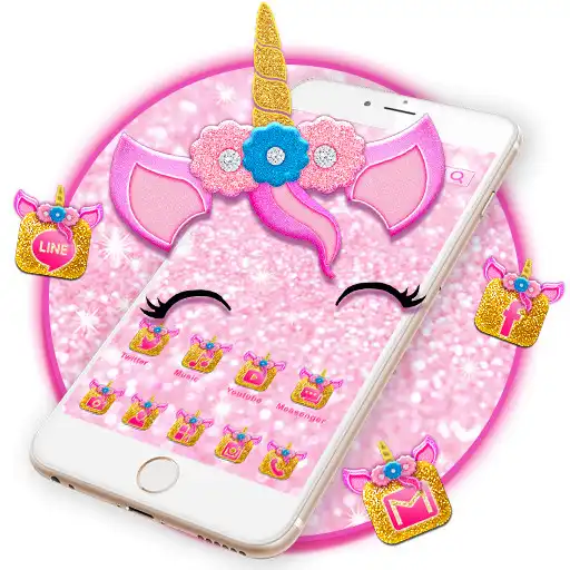 Play Bling Unicorn Themes HD Wallpapers 3D icons APK Play Bling Unicorn Themes HD Wallpapers 3D icons APK