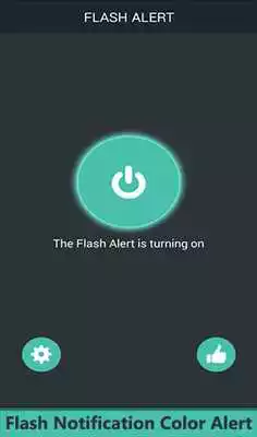 Play Blinking Color Flash Alert