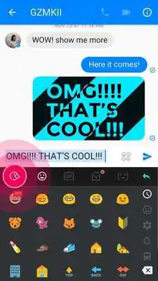 Play Blink TouchPal Boomtext - Creat GIF