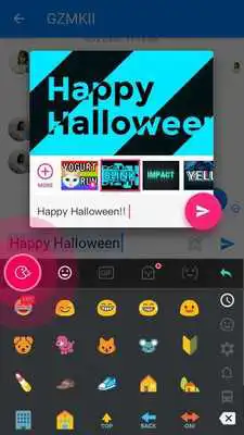 Play Blink TouchPal Boomtext - Creat GIF