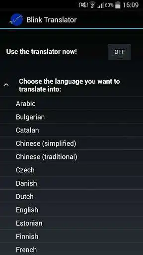 Play Blink Translator Play Blink Translator