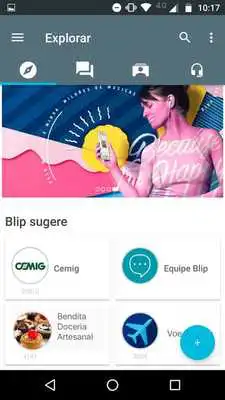 Play Blip Mensagens