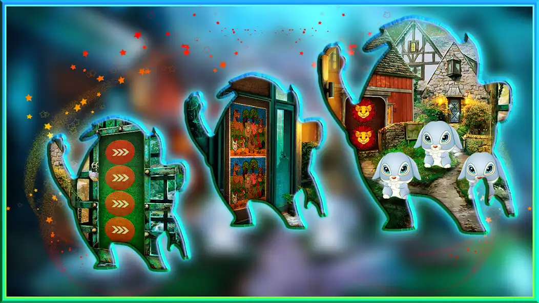 Play Blissful Bear Escape as an online game Blissful Bear Escape with UptoPlay