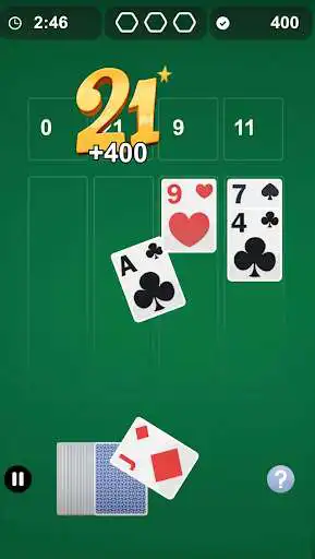 Play Blitz21- Dynamic Head-up Solitaire puzzle game as an online game Blitz21- Dynamic Head-up Solitaire puzzle game with UptoPlay