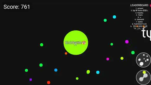 Play Blob Battle .io - Multiplayer Blob Battle Royale as an online game Blob Battle .io - Multiplayer Blob Battle Royale with UptoPlay