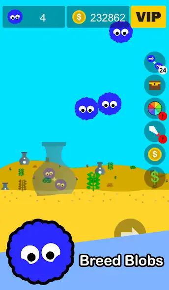 Play Blob Breeding Simulator as an online game Blob Breeding Simulator with UptoPlay