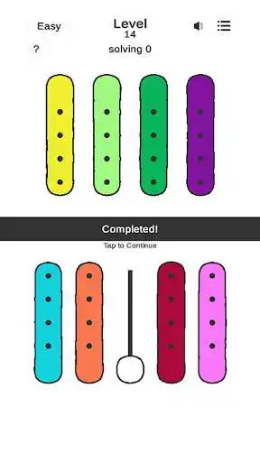 Play Blobby Color Sort as an online game Blobby Color Sort with UptoPlay